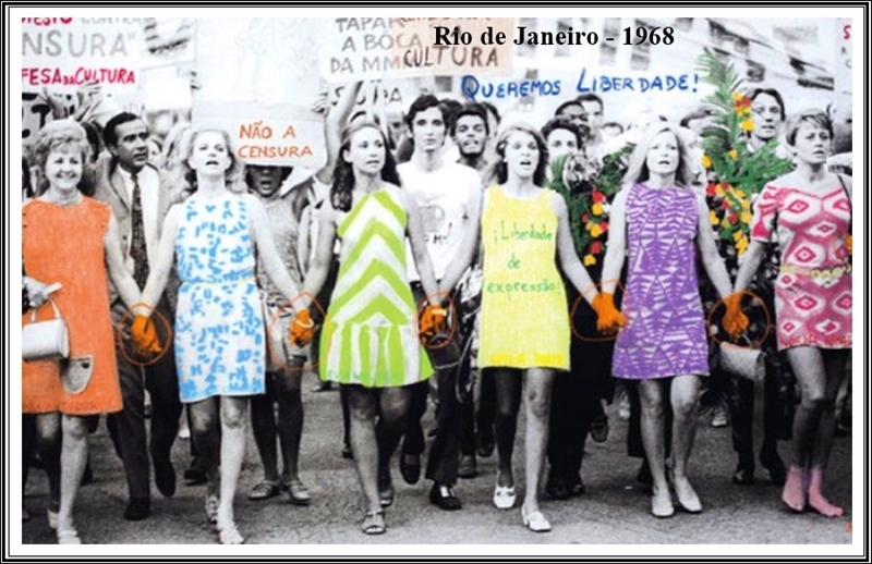 Manifestação no Rio de Janeiro – 1968